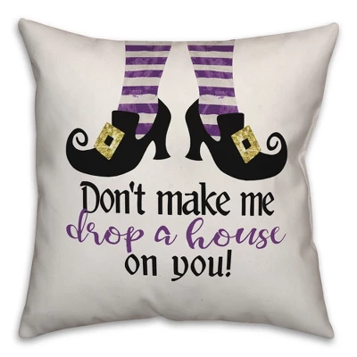 Creative Products Don't Make Me Drop A House On You 20x20 Indoor / Outdoor Pillow 2 Creative Products Don't Make Me Drop A House On You 20x20 Indoor / Outdoor Pillow - Image 2