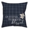 Creative Products Grateful Thankful 18 X 18 Indoor / Outdoor Pillow