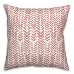 Creative Products Herringbone Print 4 16 X 16 Indoor / Outdoor Pillow