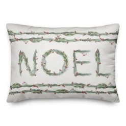 Creative Products Noel Holly 20 X 14 Indoor / Outdoor Pillow
