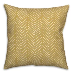 Creative Products Scribble Chevron 5 16 X 16 Indoor / Outdoor Pillow