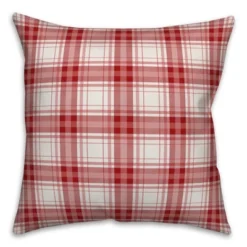 Creative Products Red Plaid 20x20 Indoor / Outdoor Pillow -Home Decor GUEST e91b8c94 260a 4f1a a12d bdb97304a409 2