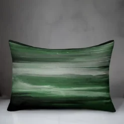 Creative Products Green Streaks 14x20 Indoor / Outdoor Pillow -Home Decor GUEST eba9e85d 8ece 4477 9353 8cda4deb9cc5
