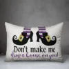 Creative Products Don't Make Me Drop A House On You 14x20 Indoor / Outdoor Pillow
