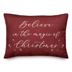 Creative Products Believe In Magic 20 X 14 Indoor / Outdoor Pillow -Home Decor GUEST ef60ce05 9fa9 4ab9 b129 d7c85fc60a5c