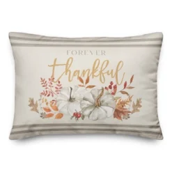 Creative Products Forever Thankful 20 X 14 Indoor / Outdoor Pillow -Home Decor GUEST f0d8c435 5eab 41e6 ae93 96320d63b09b
