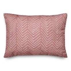 Creative Products Scribble Chevron 19 20 X 14 Indoor / Outdoor Pillow