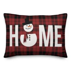 Creative Products Snowman Home 14x20 Indoor / Outdoor Pillow