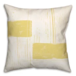 Creative Products Red And Black Farmhouse Plaid 18x18 Indoor / Outdoor Pillow