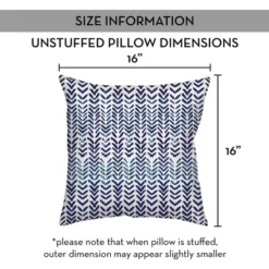 Creative Products Herringbone Print 3 16 X 16 Indoor / Outdoor Pillow -Home Decor GUEST fa77ec74 8f7e 49f8 90df c1039081634b