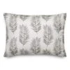 Creative Products Gray Fern Pattern 14x20 Indoor / Outdoor Pillow