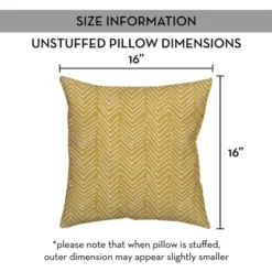 Creative Products Scribble Chevron 5 16 X 16 Indoor / Outdoor Pillow -Home Decor GUEST fe8a8e53 c0b2 4f32 8dbc 697eae7c262b