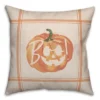 Creative Products Boo Jack-o'-lantern 18 X 18 Indoor / Outdoor Pillow